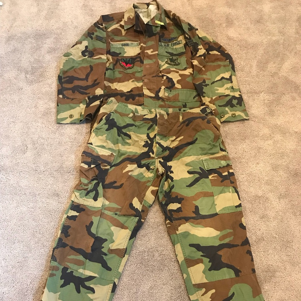 Camo suit